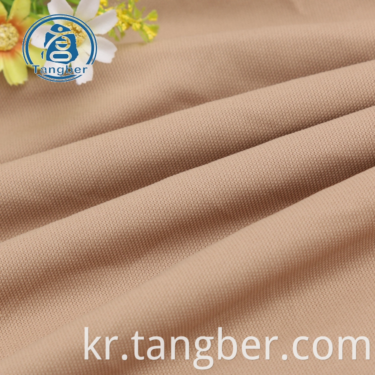 100% Polyester Knitted Pique Fabric